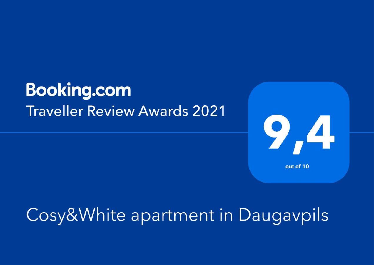 Cosy&White Apartment In דאוגבפילס מראה חיצוני תמונה